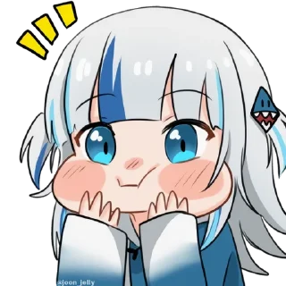 ❄️ emoji Neko. @Anime_Sticker_noob Telegram sticker 14 of 75