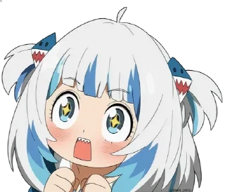 ❄️ emoji Neko. @Anime_Sticker_noob Telegram sticker 5 of 75