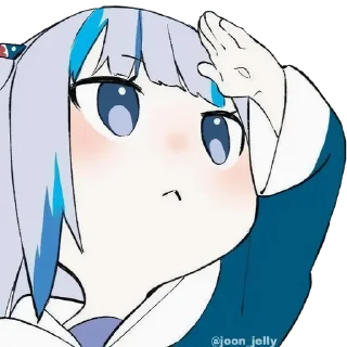 ❄️ emoji Neko. @Anime_Sticker_noob Telegram sticker 24 of 75