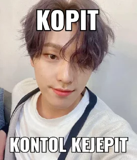 Sticker from Frmr saru dikit hhe