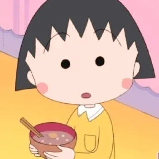🌸 emoji Chibi Maruko Chan || @StickerAnimePack Telegram sticker 6 of 31
