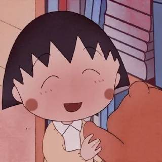 🌸 emoji Chibi Maruko Chan || @StickerAnimePack Telegram sticker 9 of 31