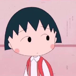 🌸 emoji Chibi Maruko Chan || @StickerAnimePack Telegram sticker 17 of 31