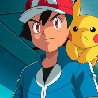 📎 emoji Ash Ketchum, Satoshi - @StickerAnimePack Telegram sticker 12 of 25
