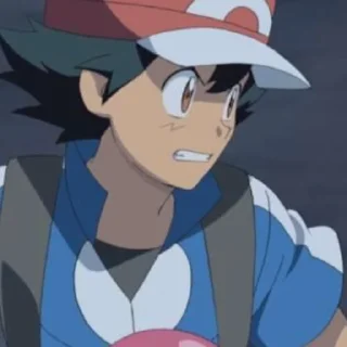 📎 emoji Ash Ketchum, Satoshi - @StickerAnimePack Telegram sticker 24 of 25