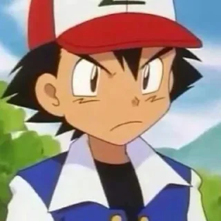 📎 emoji Ash Ketchum, Satoshi - @StickerAnimePack Telegram sticker 22 of 25