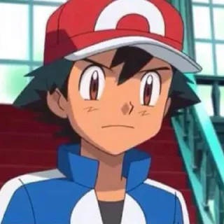 📎 emoji Ash Ketchum, Satoshi - @StickerAnimePack Telegram sticker 21 of 25