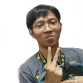 ✌️ emoji TG PEEPS Telegram sticker 7 of 118