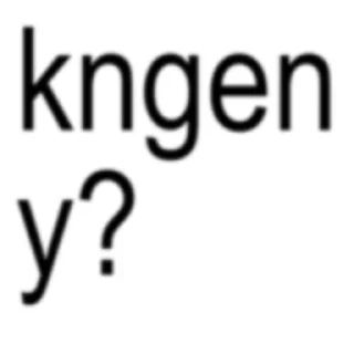 👍 emoji Galau KOCAK @kiusejeong Telegram sticker 18 of 39