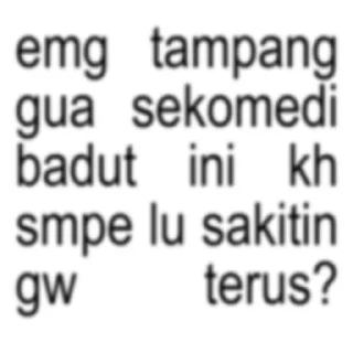 👍 emoji Galau KOCAK @kiusejeong Telegram sticker 24 of 39