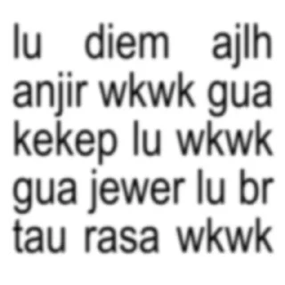 👍 emoji Galau KOCAK @kiusejeong Telegram sticker 8 of 39