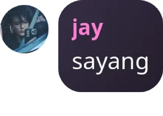 Sticker from jay's