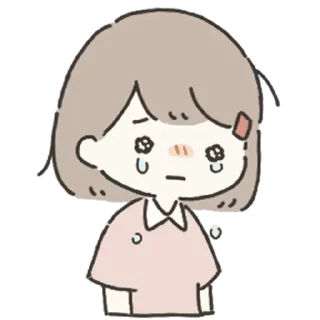 😢 emoji girls can use stickers Telegram sticker 23 of 40