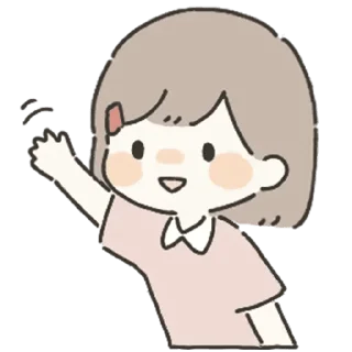 👋 emoji girls can use stickers Telegram sticker 7 of 40