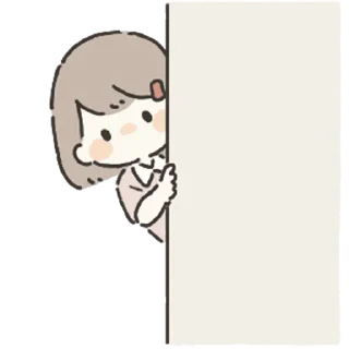Sticker from girls can use stickers