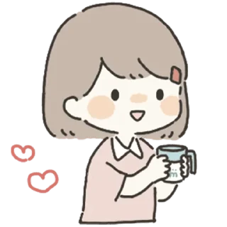 🍵 emoji girls can use stickers Telegram sticker 10 of 40