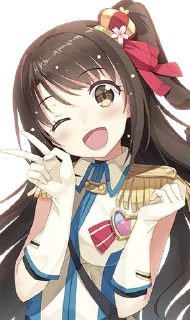 😉 emoji (Lolipop)Cute Anime Telegram sticker 14 of 77