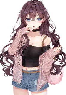 😜 emoji (Lolipop)Cute Anime Telegram sticker 21 of 77