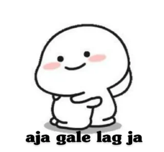 🤗 emoji @SIDHA_SAADHA_LADKA Telegram sticker 15 of 120