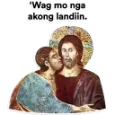 👼 emoji jesus hates u Telegram sticker 11 of 18