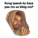Sticker from jesus hates u