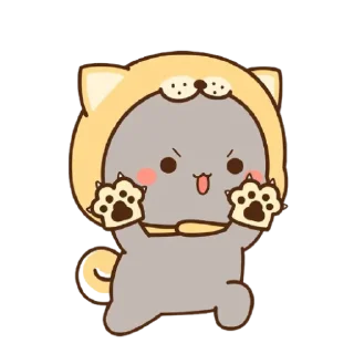😠 emoji kᥙᥴіᥒg ᥴһіᑲі @aestheticstikerpack Telegram sticker 23 of 119