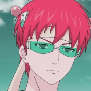 Sticker from Saiki kusuo — @vidluxch