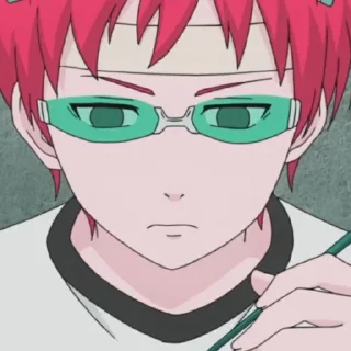 Sticker from Saiki kusuo — @vidluxch