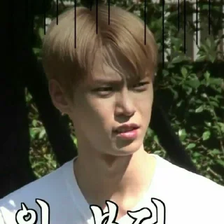 🤡 emoji doyoung reaction；@honeypies Telegram sticker 14 of 40
