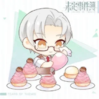 🕊 emoji 文·里希特 CHIBI — ( @stickeranimepack ) Telegram sticker 22 of 36
