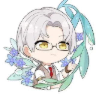 🕊 emoji 文·里希特 CHIBI — ( @stickeranimepack ) Telegram sticker 7 of 36