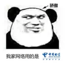 🇨🇳 emoji 我家网络用的是？ Telegram sticker 7 of 35