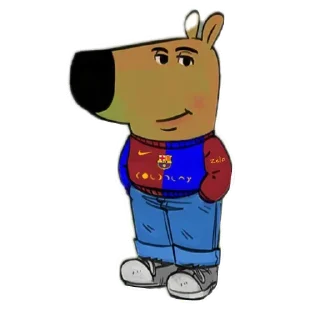 Sticker from chill guy