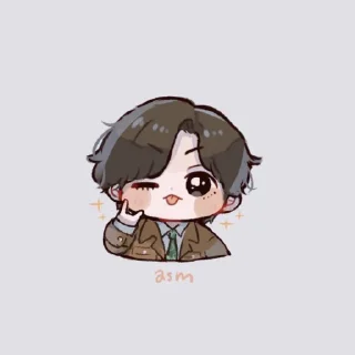 🐯 emoji ☆ taehyung — @jeonvo.cøm Telegram sticker 10 of 20