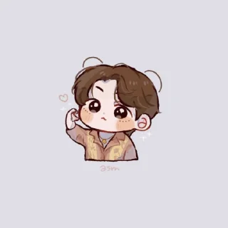 🐯 emoji ☆ taehyung — @jeonvo.cøm Telegram sticker 12 of 20