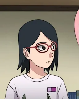 Sticker from Uchiha Sarada BY: @Luvieix