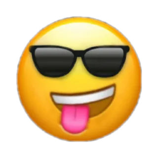 😎 emoji emoji @CIGARDEVIL Telegram sticker 16 of 25