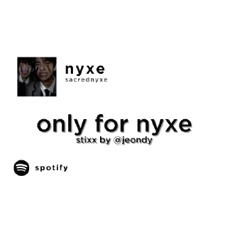 Sticker from only for nyxe