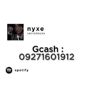Sticker from only for nyxe