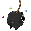 🖤 emoji STIKER PREM BY ELIN Telegram sticker 11 of 13