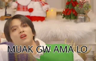 😑 emoji Nct stiker😘💚 Telegram sticker 7 of 47