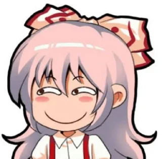 ✨ emoji Fujiwara Mokou 💤 Telegram sticker 24 of 30