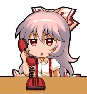 ✨ emoji Fujiwara Mokou 💤 Telegram sticker 5 of 30
