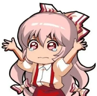 ✨ emoji Fujiwara Mokou 💤 Telegram sticker 23 of 30