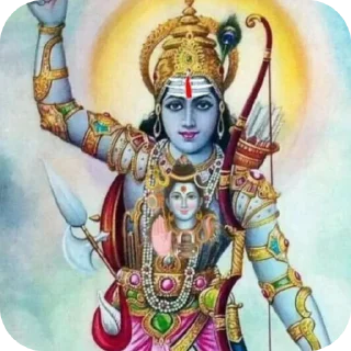 🗿 emoji अद्वैत सदा विजयतेः 🔱🚩 Telegram sticker 12 of 41