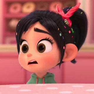 ✨ emoji vanellope @hctecards Telegram sticker 16 of 35