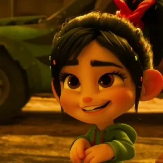 ✨ emoji vanellope @hctecards Telegram sticker 11 of 35