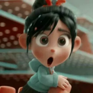 Sticker from vanellope @hctecards