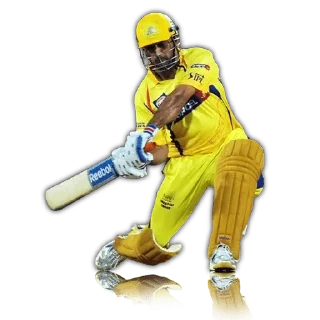 🔥 emoji MS DHONI @THE_FRIENDS_ADDA — @stckrRobot Telegram sticker 2 of 120