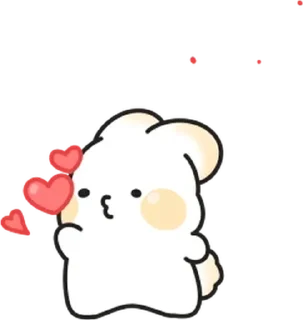 💬 emoji 쫀떡쪽떡 인절미토끼 By @KakaoEmoticon Telegram sticker 1 of 24